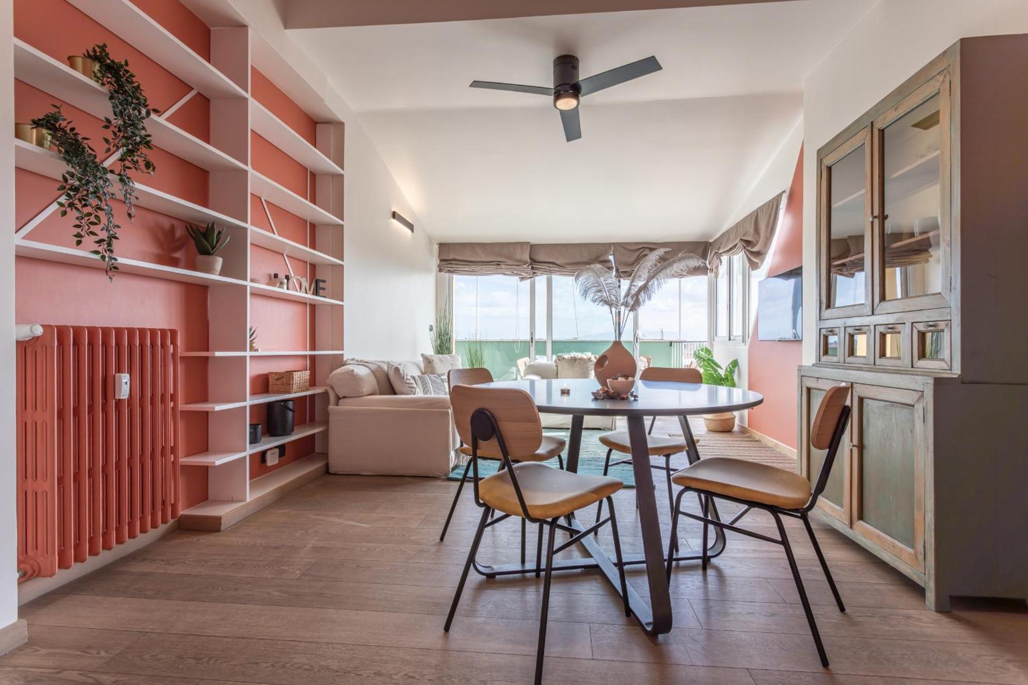 Viola Penthouse With Rome Panoramic View Apartment ภายนอก รูปภาพ